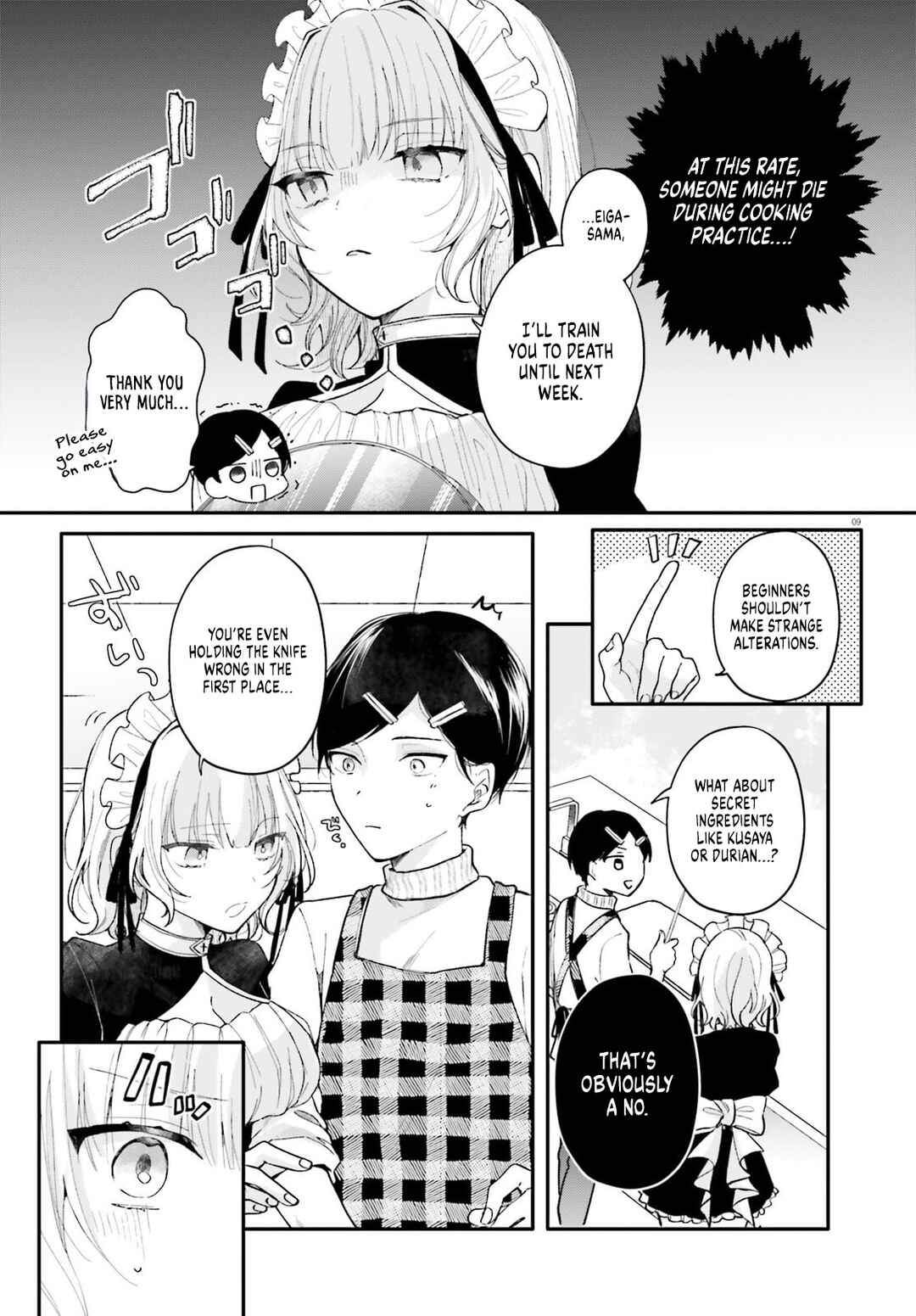 Uchi no Maid ga Class no Suki na Ko ni Niteiru Chapter 2 - Page 9