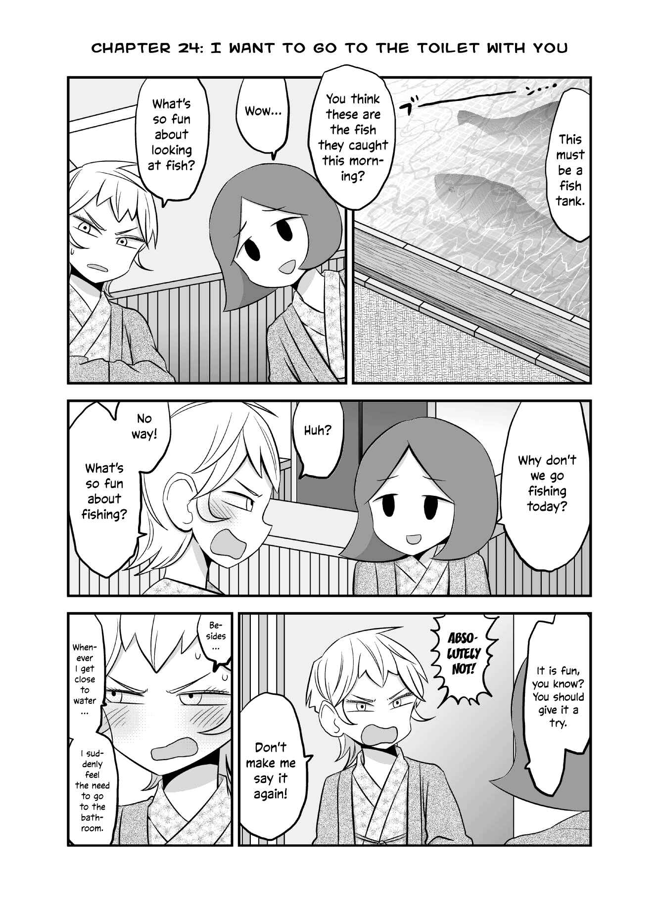 Yuri Natsu: Minshuku Kagaya Chapter 24 - Page 1
