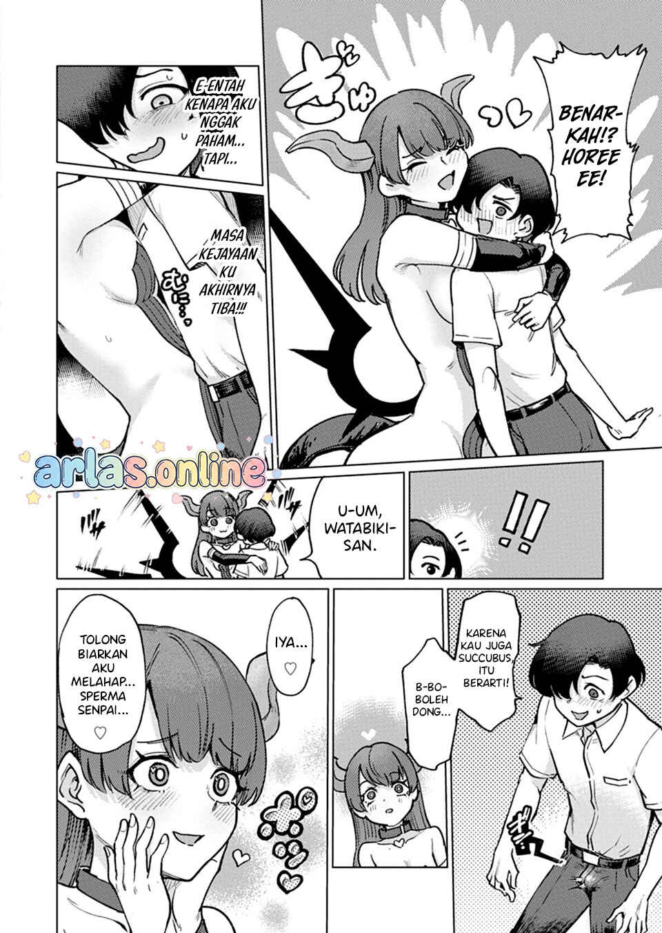 Keppeki Succubus wa ××× ga Okirai Chapter 8 - Page 13