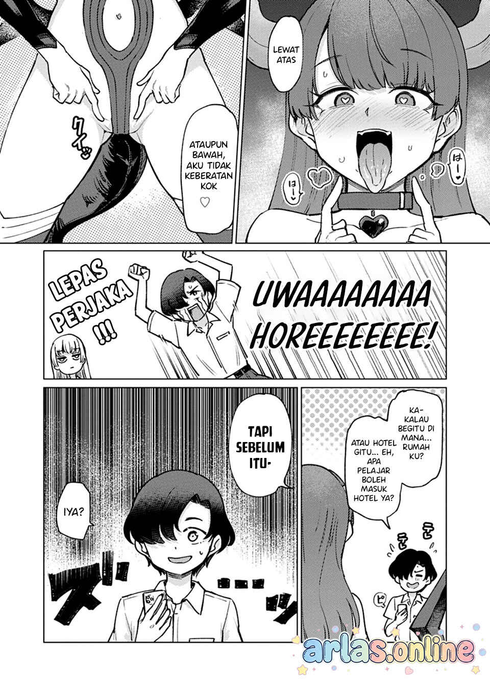 Keppeki Succubus wa ××× ga Okirai Chapter 8 - Page 14