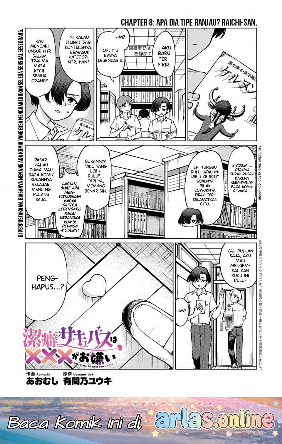 Keppeki Succubus wa ××× ga Okirai Chapter 8 - Page 2
