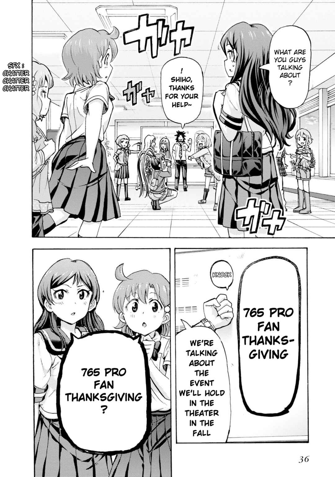 THE iDOLM@STER MILLION LIVE! Blooming Clover Chapter 36 - Page 34