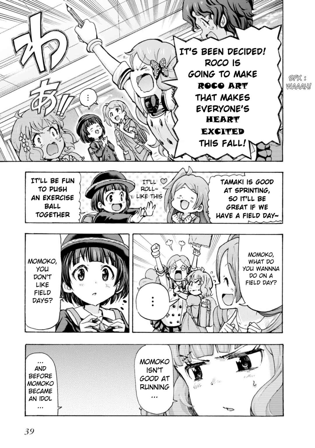 THE iDOLM@STER MILLION LIVE! Blooming Clover Chapter 36 - Page 37