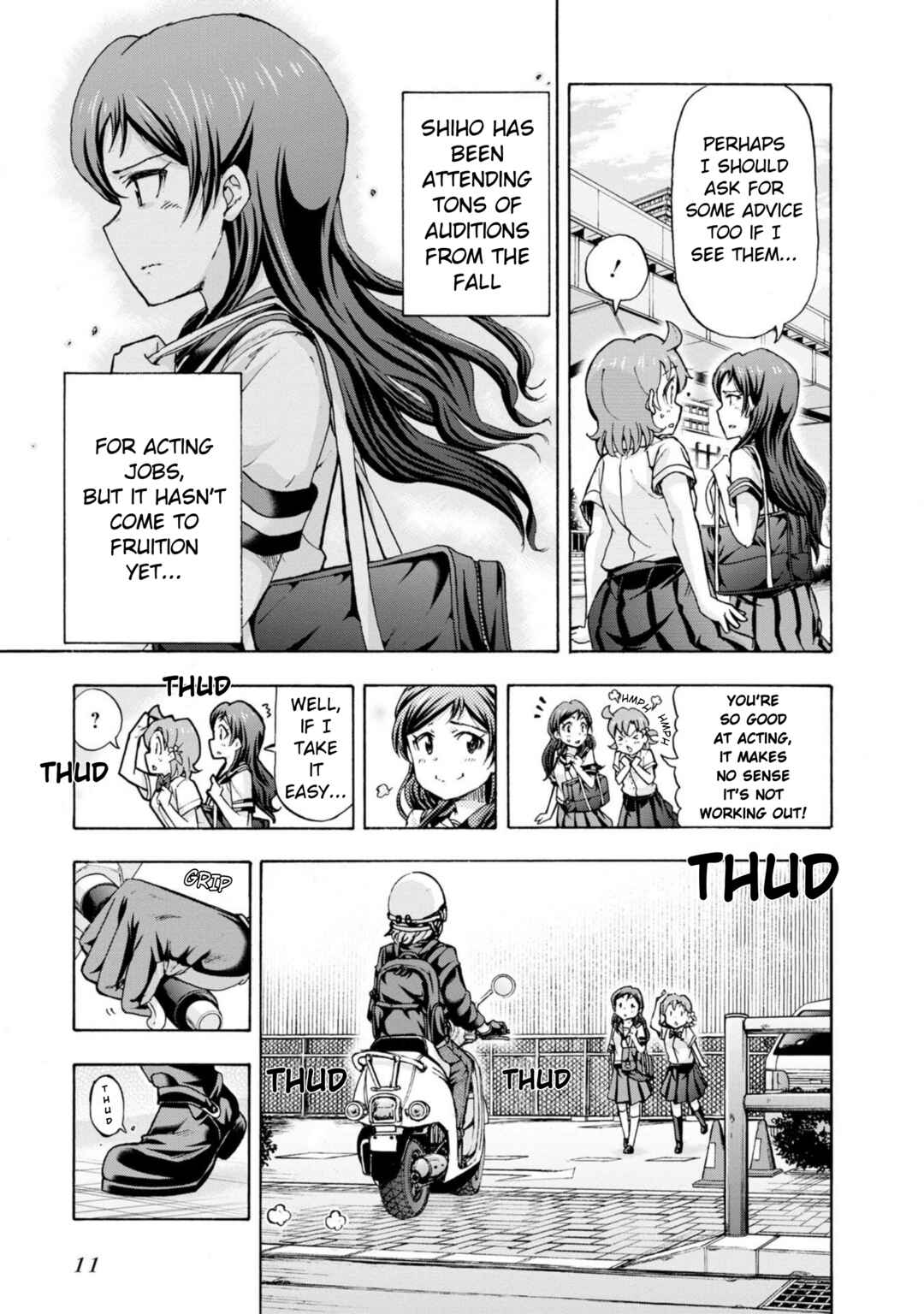 THE iDOLM@STER MILLION LIVE! Blooming Clover Chapter 36 - Page 9