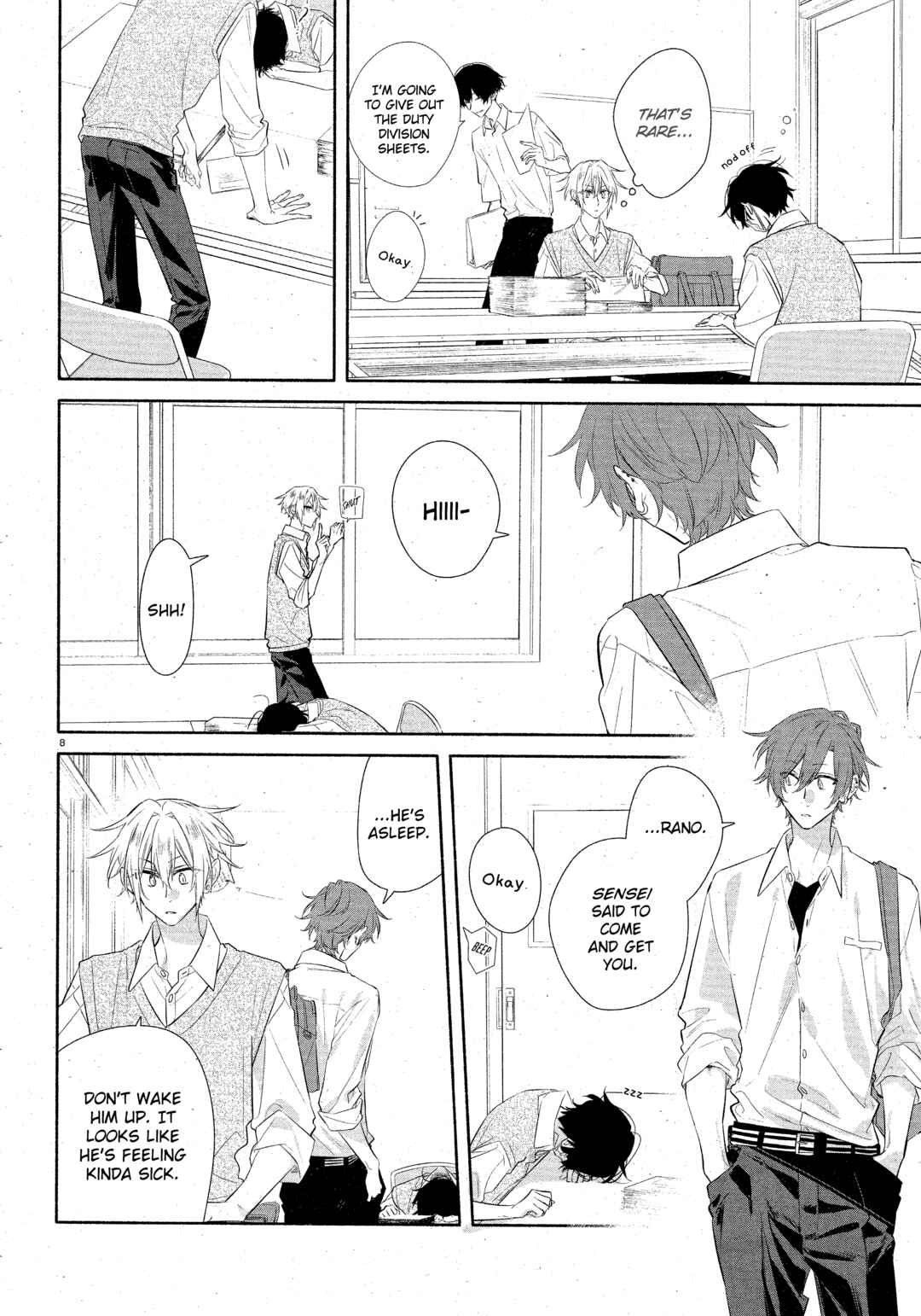 Hirano to Kagiura Chapter 35 - Page 10