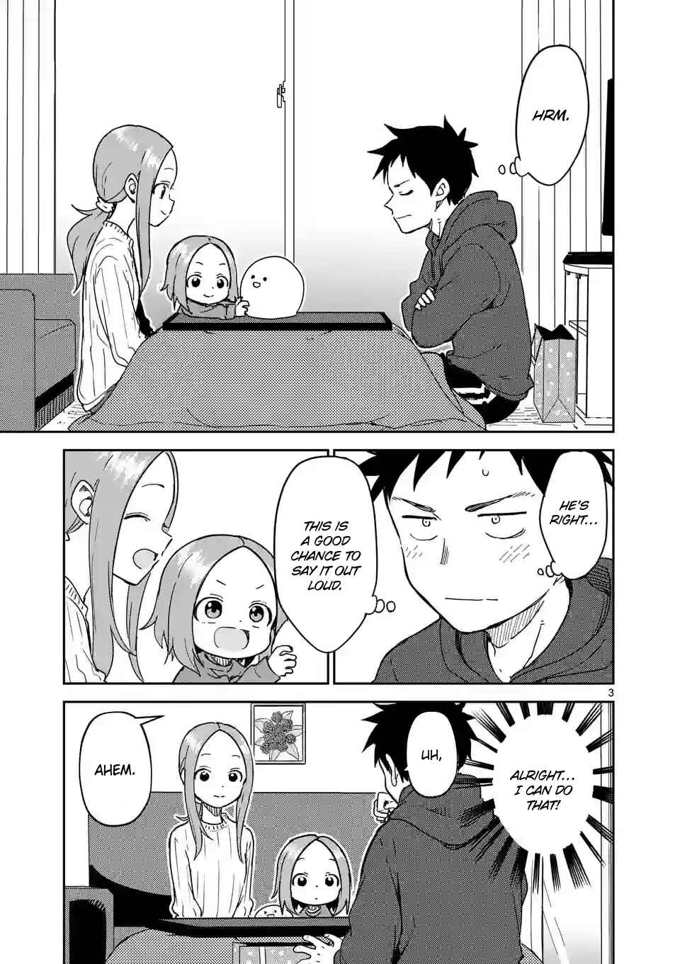 Karakai Jouzu no (Moto) Takagi-san Chapter 267 - Page 3