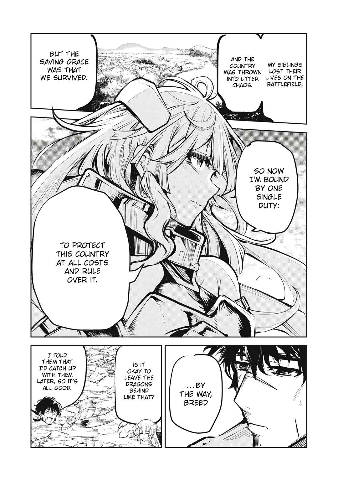 Kuni wo Owareta Ryuushi-san, Hirowareta Ringoku de Ukkari Musou Shite Shimau. ~Jakushou Kokka ga Tairiku Saikyou no Ryuu no Rakuen ni Naru made~ Chapter 2.1 - Page 5