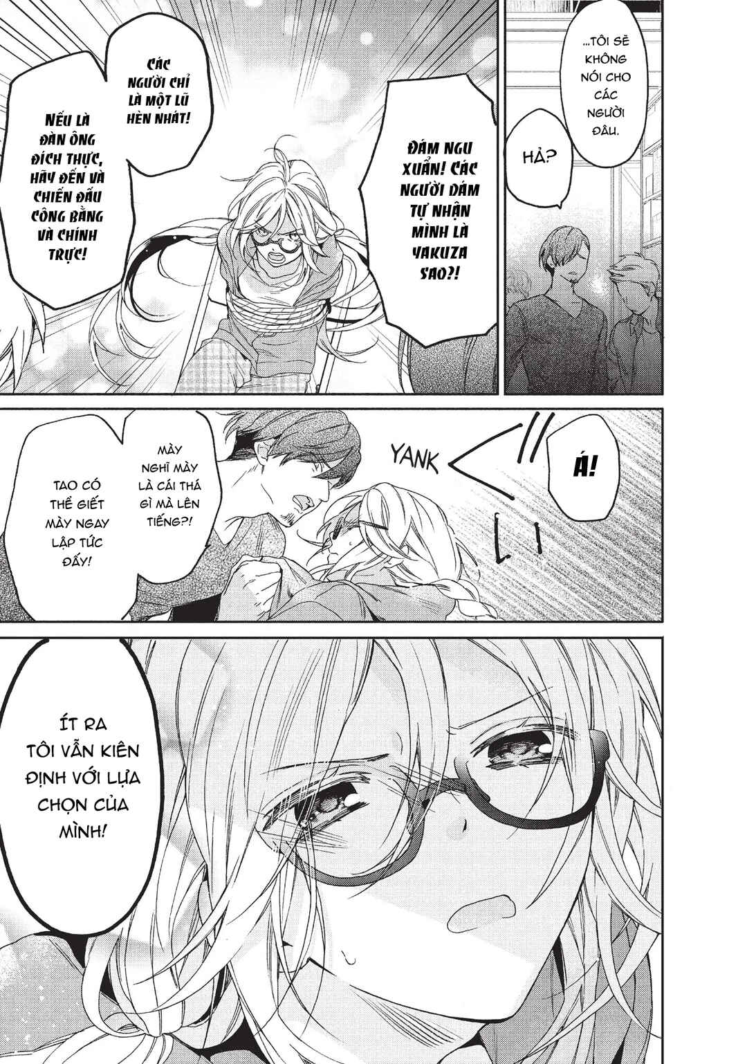 Gokutsuma Days: Gokudou Sankyoudai ni Semaretemasu Chapter 1 - Page 42