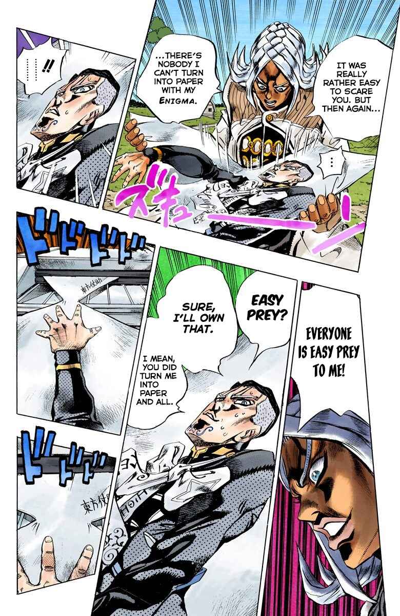 JoJo no Kimyou na Bouken: Part 4 - Diamond wa Kudakenai Color-ban Chapter 144 - Page 11