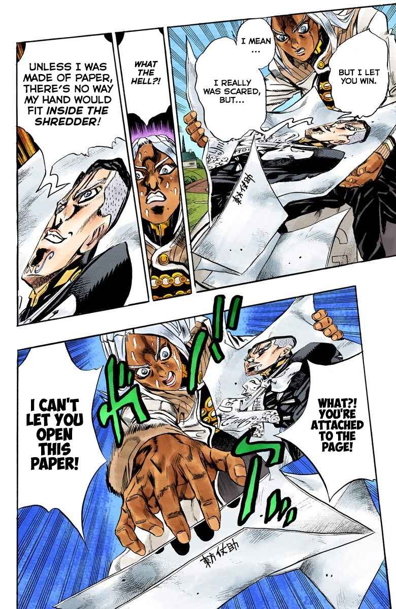 JoJo no Kimyou na Bouken: Part 4 - Diamond wa Kudakenai Color-ban Chapter 144 - Page 13
