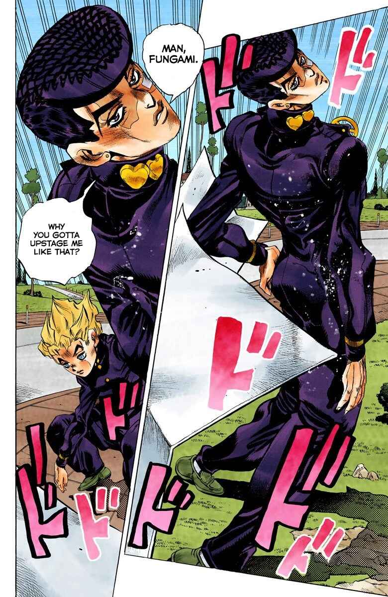 JoJo no Kimyou na Bouken: Part 4 - Diamond wa Kudakenai Color-ban Chapter 144 - Page 15