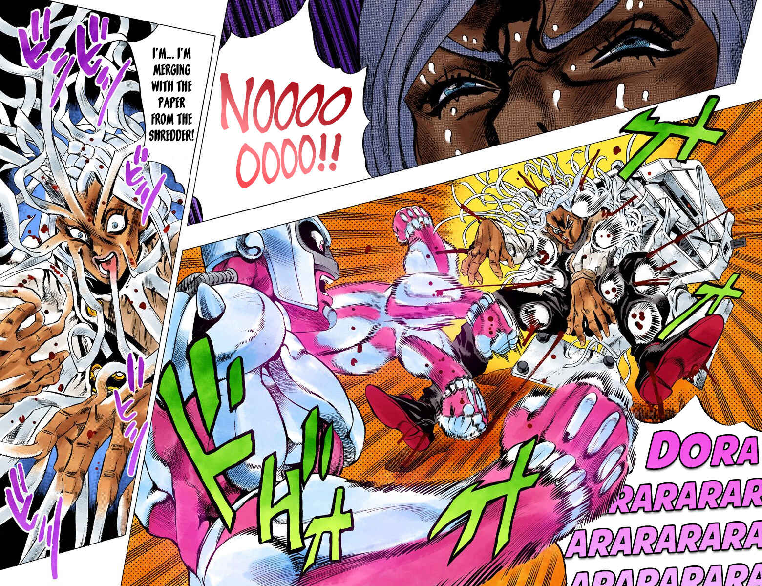 JoJo no Kimyou na Bouken: Part 4 - Diamond wa Kudakenai Color-ban Chapter 144 - Page 19