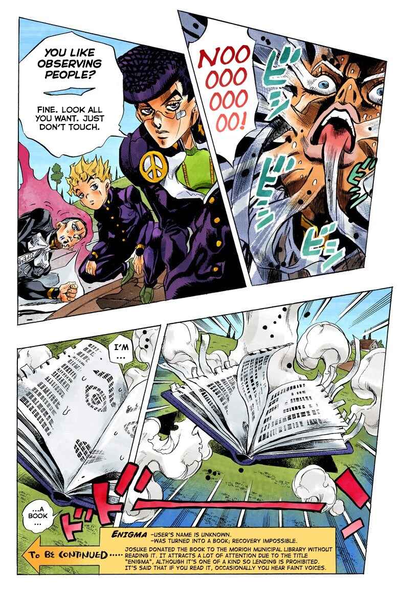 JoJo no Kimyou na Bouken: Part 4 - Diamond wa Kudakenai Color-ban Chapter 144 - Page 20