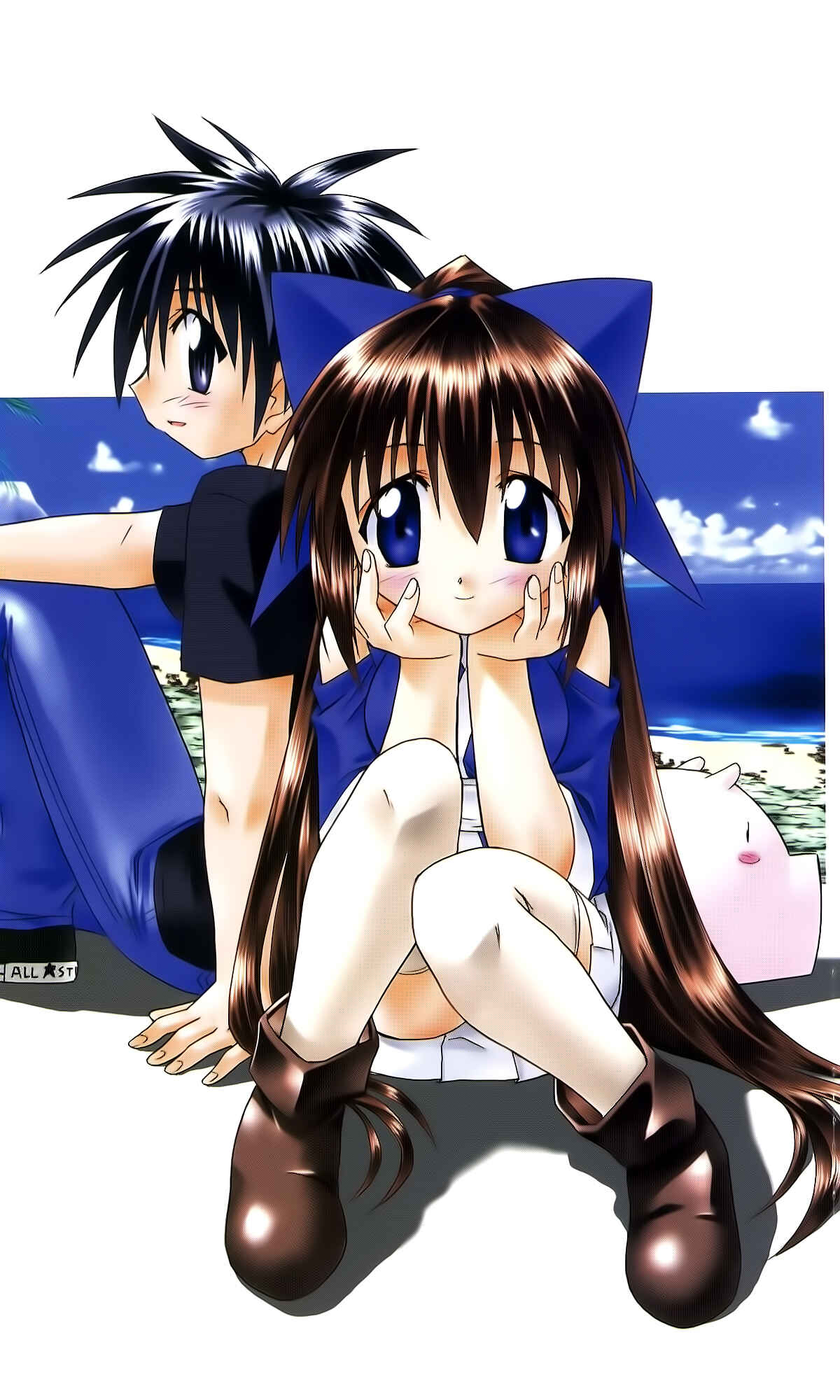Nagasarete Airantou Chapter Art Book - Page 31