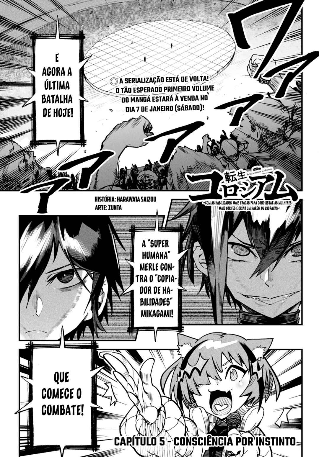 Tensei Coliseum: Saijaku Skill de Saikyou no Onna-tachi o Koryaku Shite Dorei Harem Tsukurimasu Chapter 5 - Page 2
