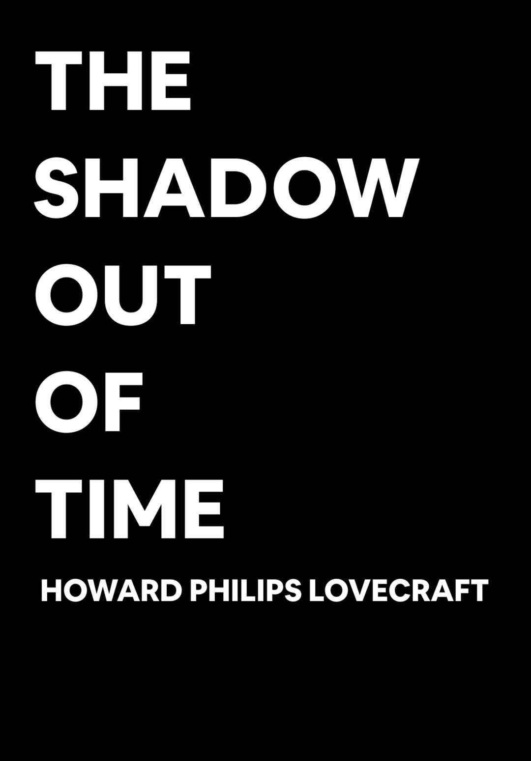 H.P. Lovecraft's The Shadow Out Of Time Chapter 1 - Page 1
