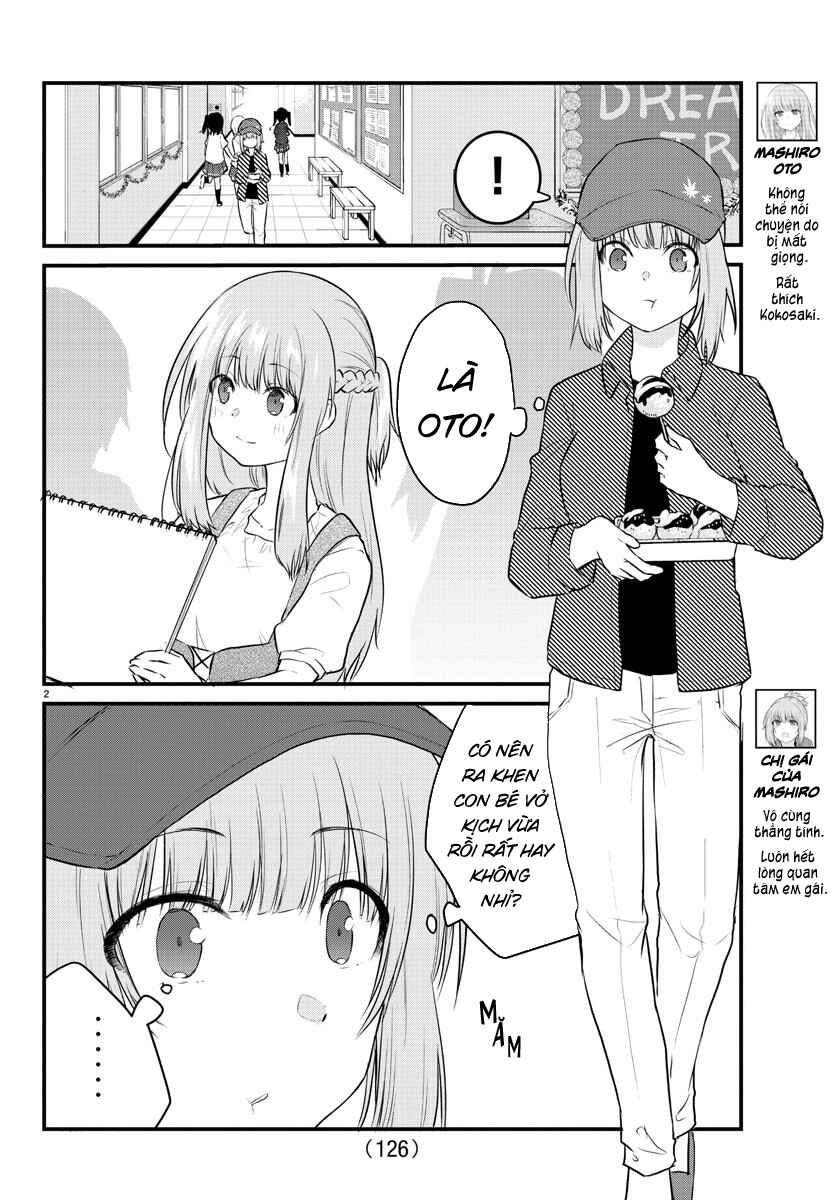 Koe ga dasenai Shoujo wa "Kanojo ga Yasashisugiru" to Omotte iru Chapter 62 - Page 2