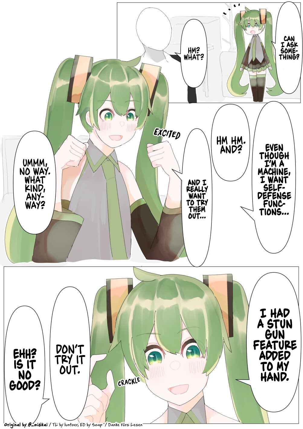 VOCALOID - The Daily Life of Master & Hatsune Miku (Doujinshi) Chapter 39 - Page 1