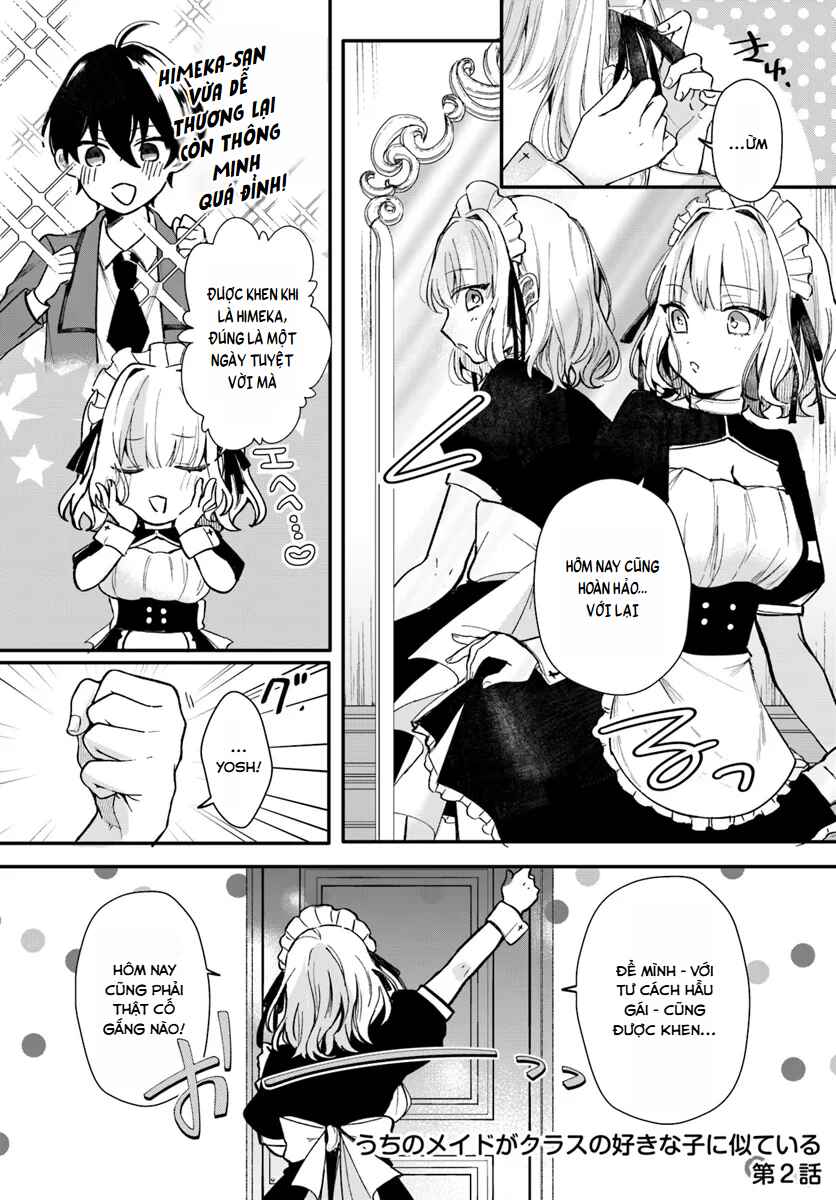 Uchi no Maid ga Class no Suki na Ko ni Niteiru (Pre-Serialization) Chapter 2 - Page 1