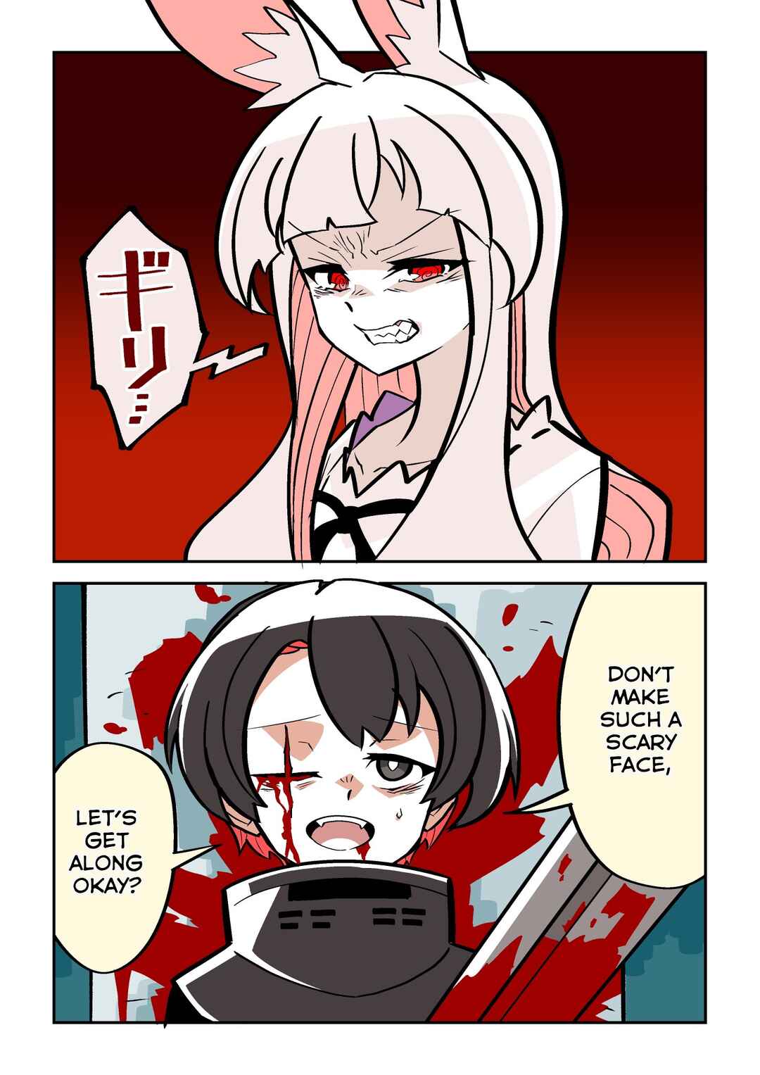 Satsujin Usagi Girl VS ○○○ Chapter 1 - Page 7