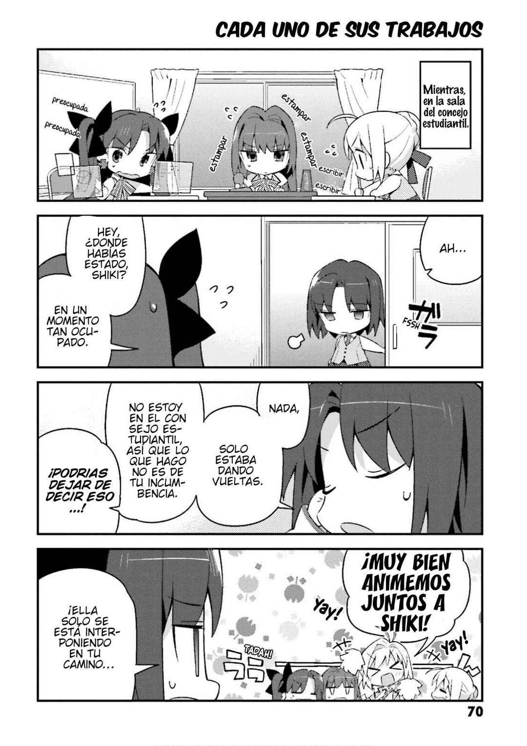 Type-Moon Gakuen - Chibi Chuki! Chapter 12 - Page 5