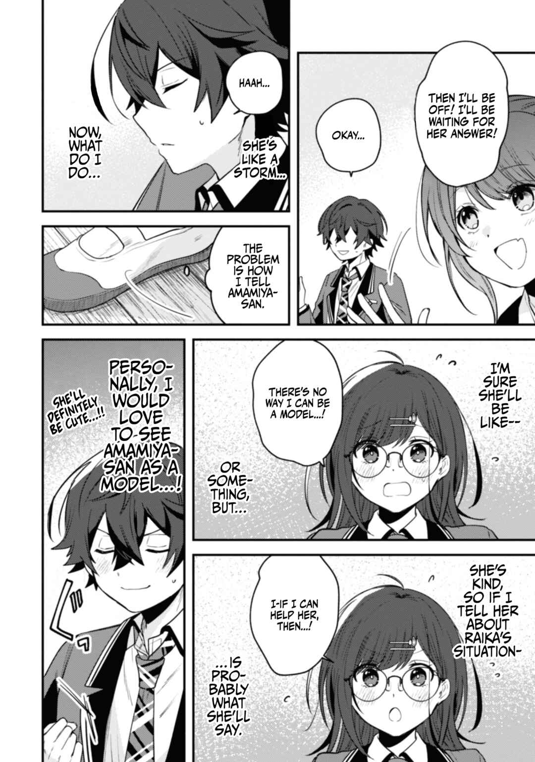 Sekai de Ichiban "Kawaii" Amamiya-san, Nibanme wa Ore Chapter 7 - Page 6