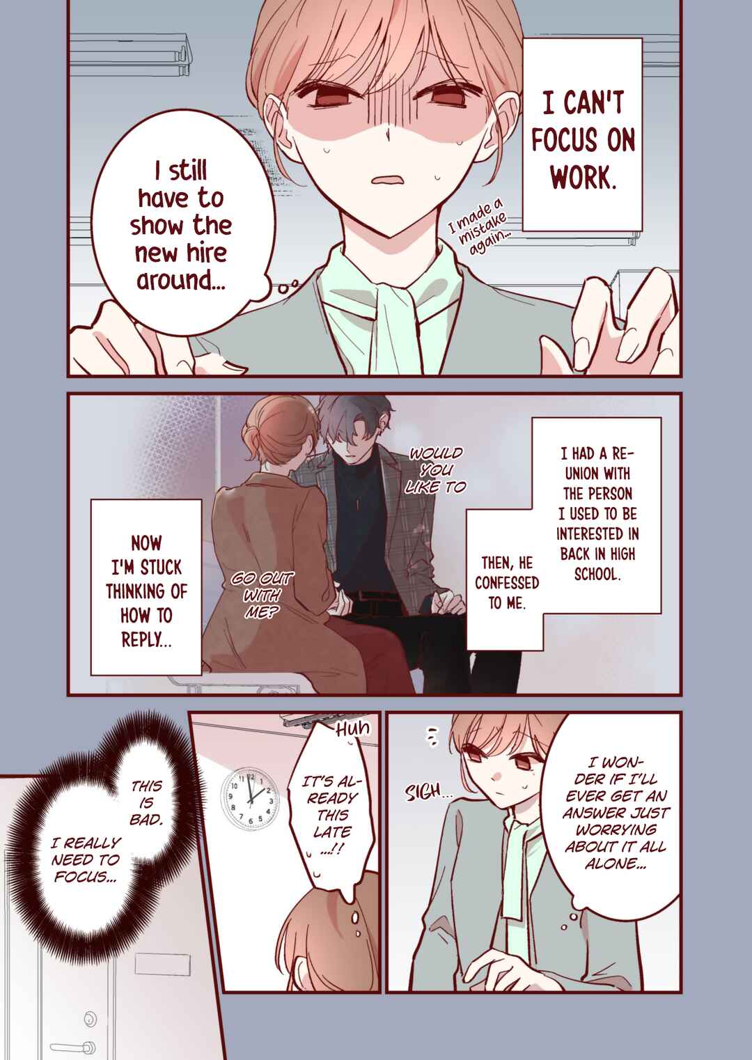 Okaeri, Hatsukoi. Chapter 17 - Page 1