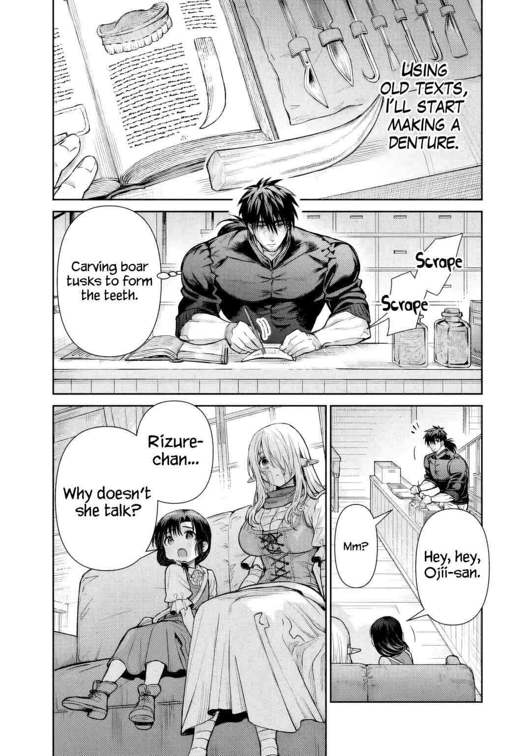 Boroboro no Elf-san wo Shiawase ni Suru Kusuriuri-san Chapter 3 - Page 7