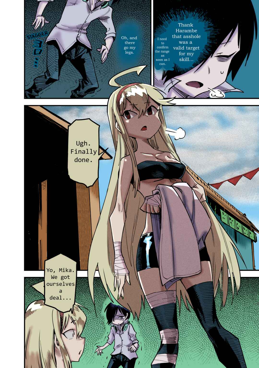 Reincarnation Coliseum: The Weakest Skill Conquers the Strongest Women and Creates a Harem (Fan Colored) Chapter 4.5 - Page 17