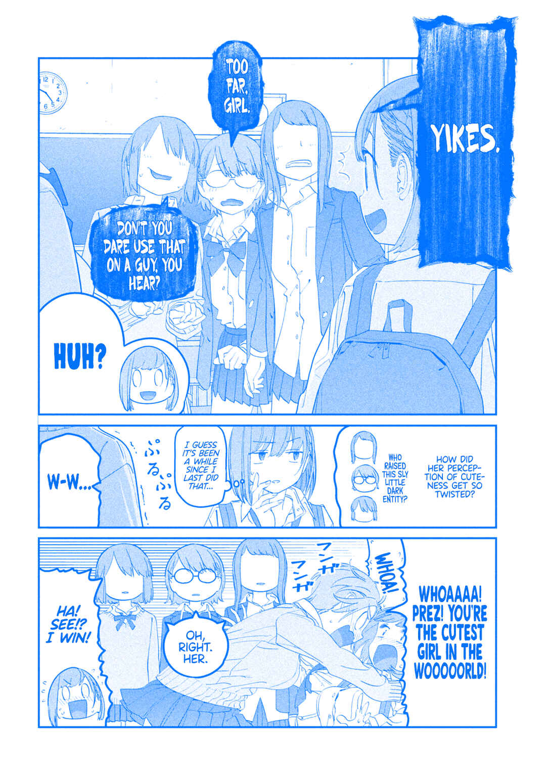 Getsuyoubi no Tawawa (Blue) (Fan Colored) Chapter 97 - Page 13