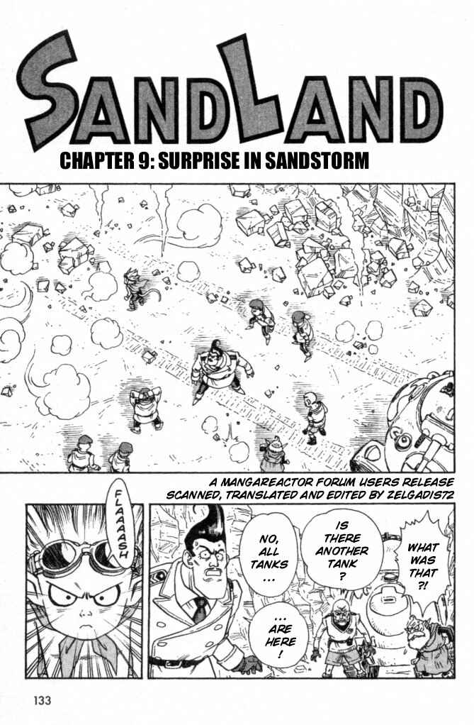 SandLand Chapter 9 - Page 1