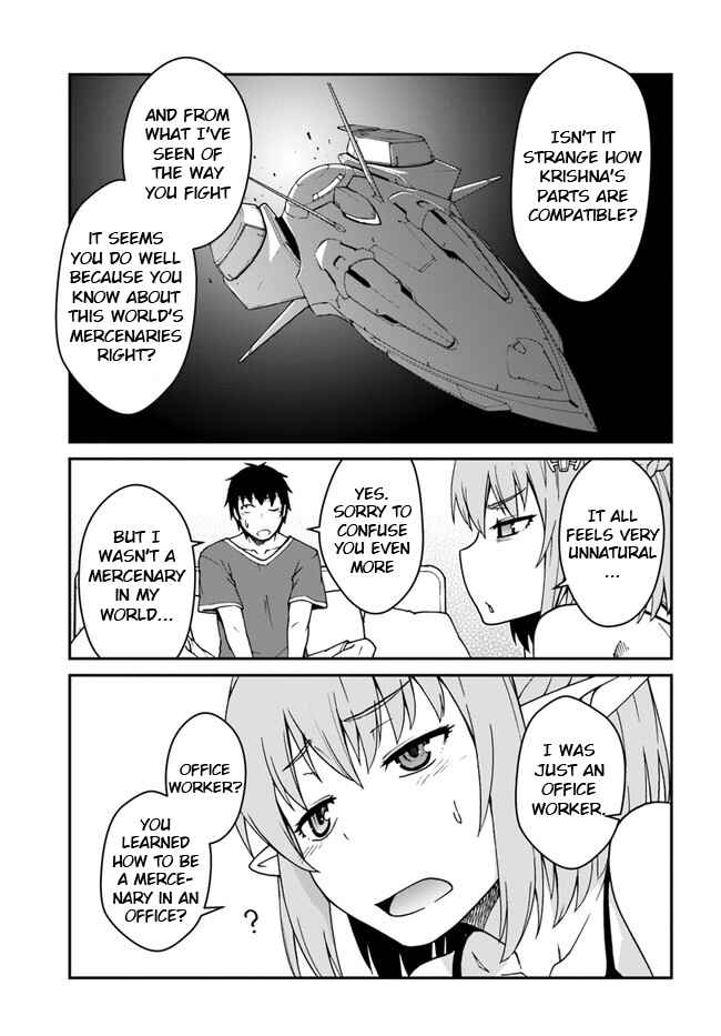 Mezametara Saikyou Soubi to Uchuusen-mochi datta node, Ikkodate Mezashite Youhei to shite Jiyuu ni Ikitai Chapter 12.1 - Page 5
