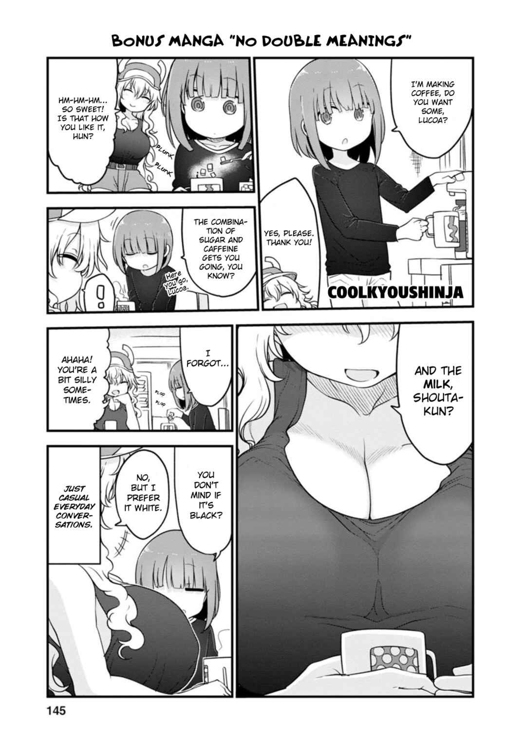 Kobayashi-san Chi no Maid Dragon - Lucoa wa Boku no ×× Desu Chapter 26.5 - Page 2