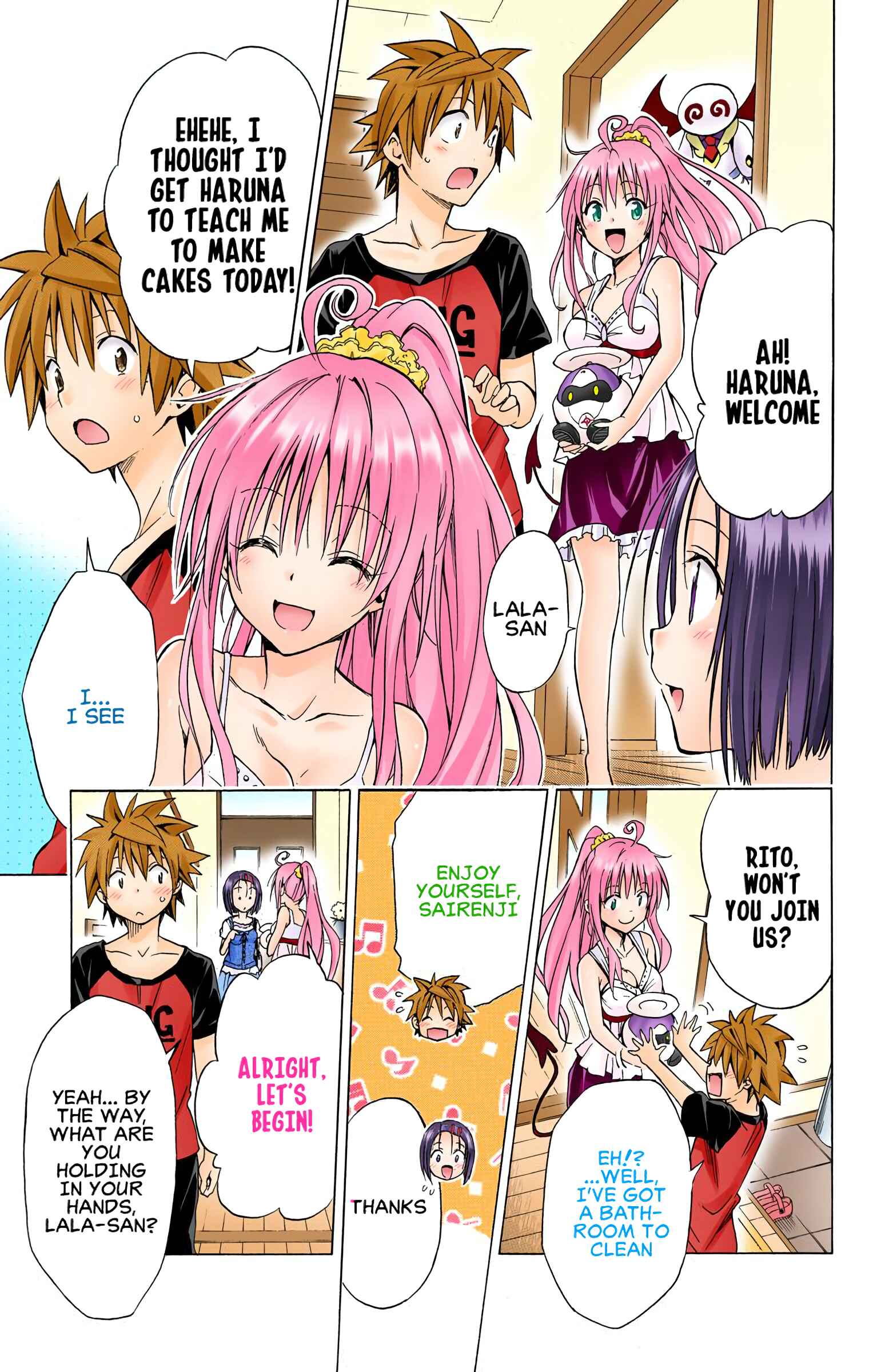 To Love Ru Darkness (Official Colored) Chapter 57.1 - Page 4