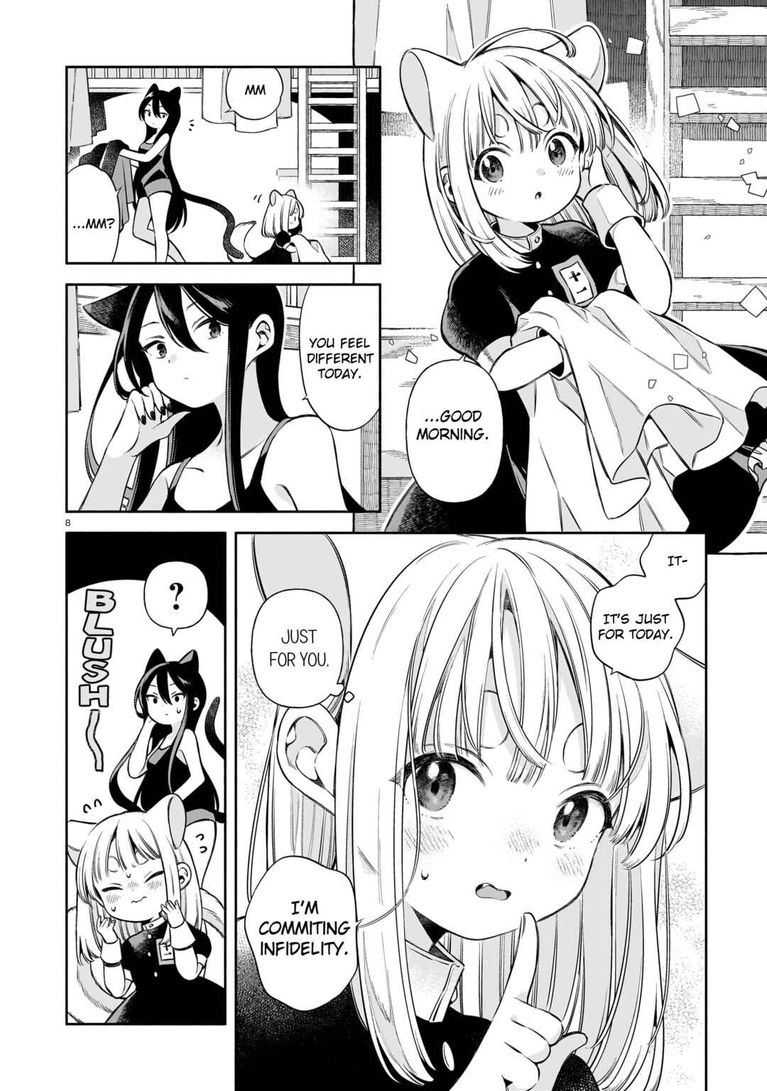 11-banme no Neko wa Nene Chapter 12.1 - Page 8
