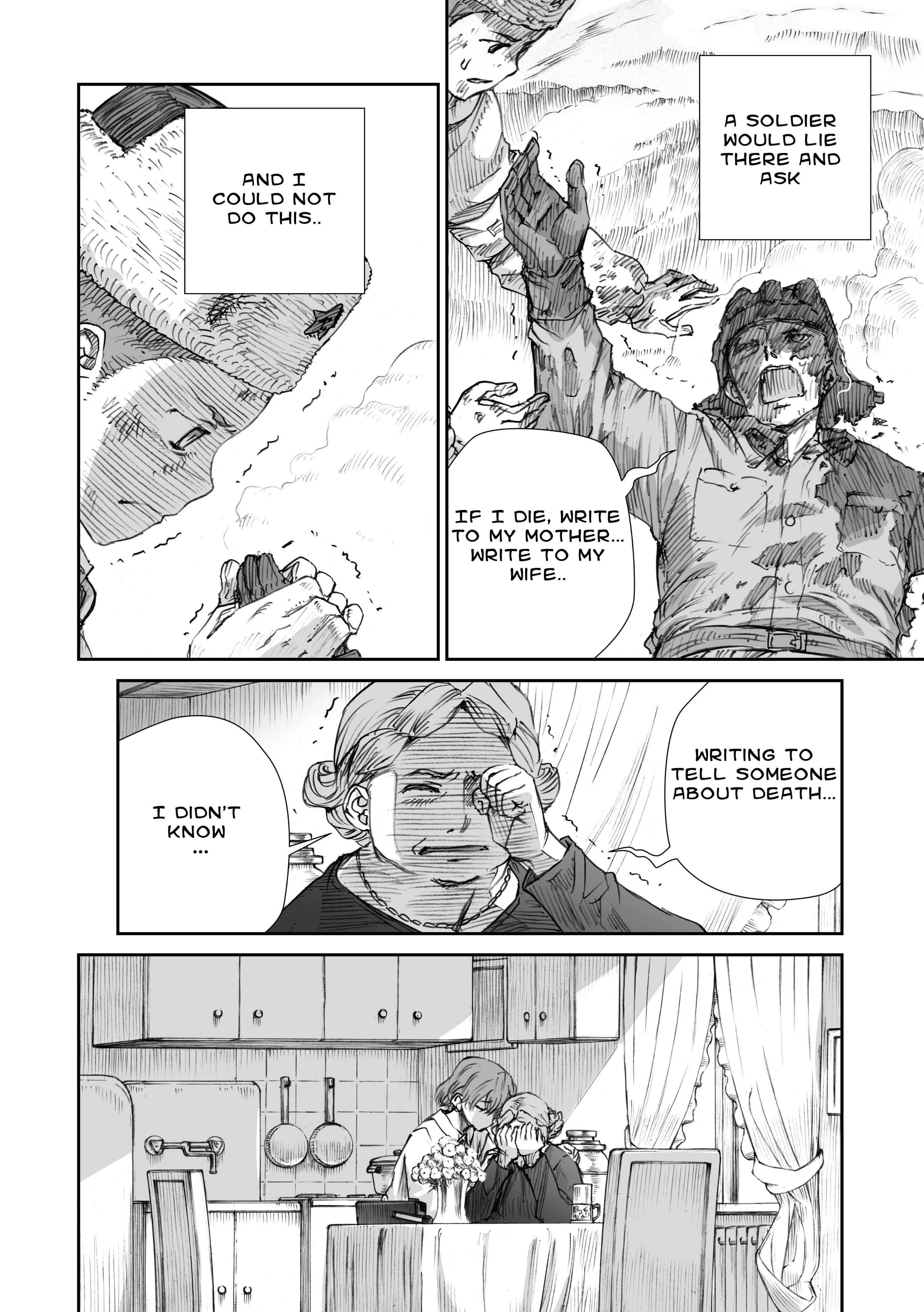 Sensou wa Onna no Kao wo Shiteinai Chapter 11.2 - Page 12