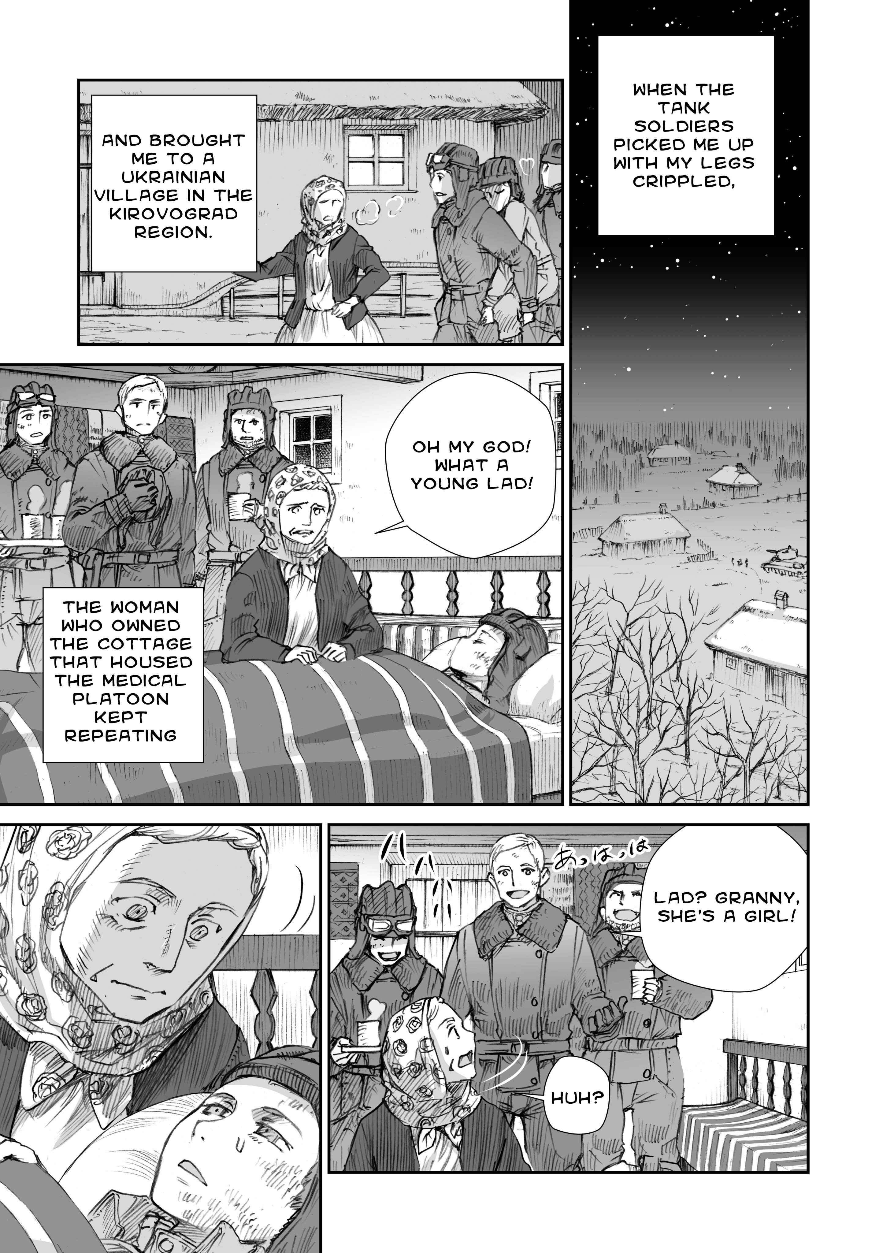 Sensou wa Onna no Kao wo Shiteinai Chapter 11.2 - Page 13