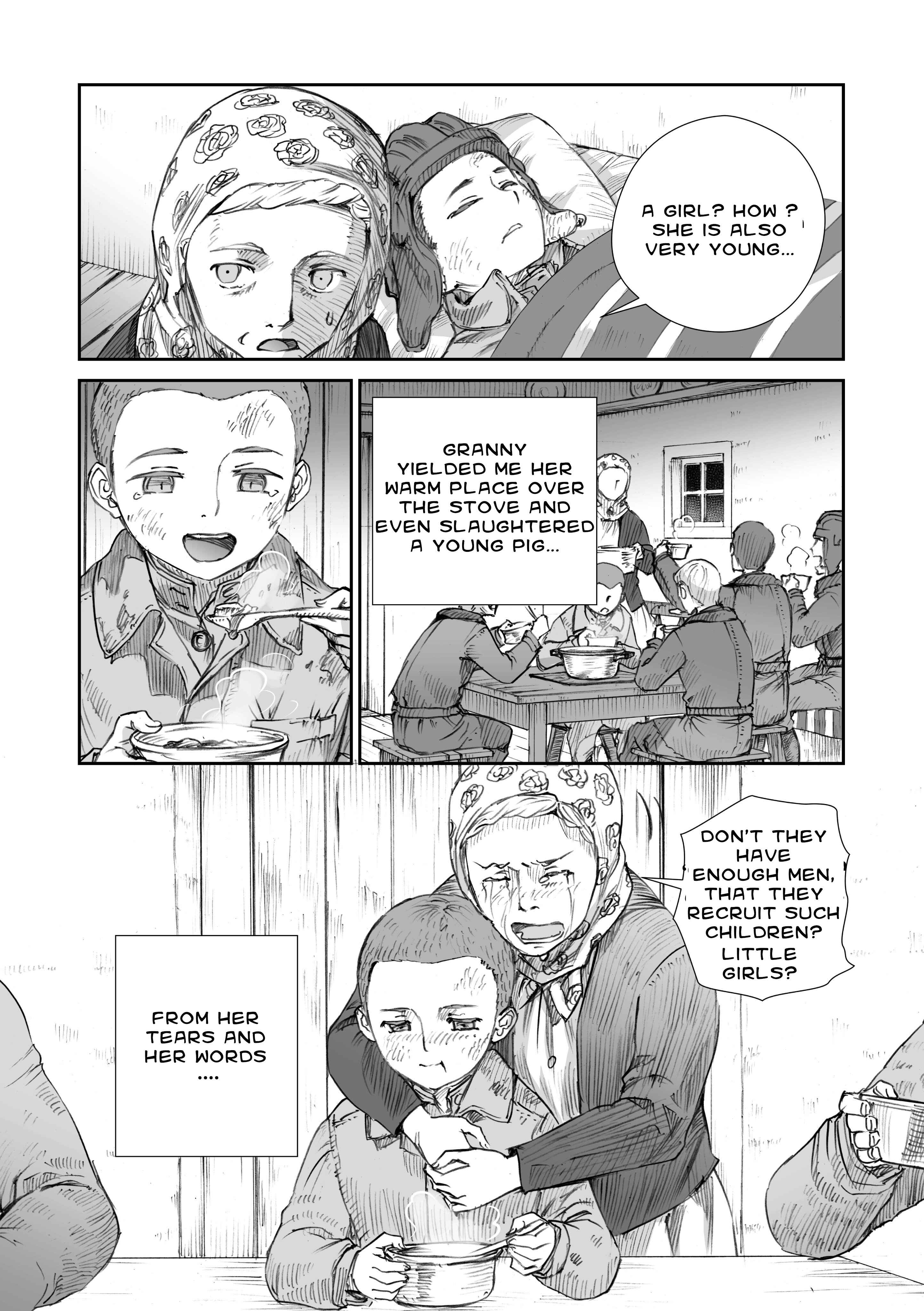 Sensou wa Onna no Kao wo Shiteinai Chapter 11.2 - Page 14