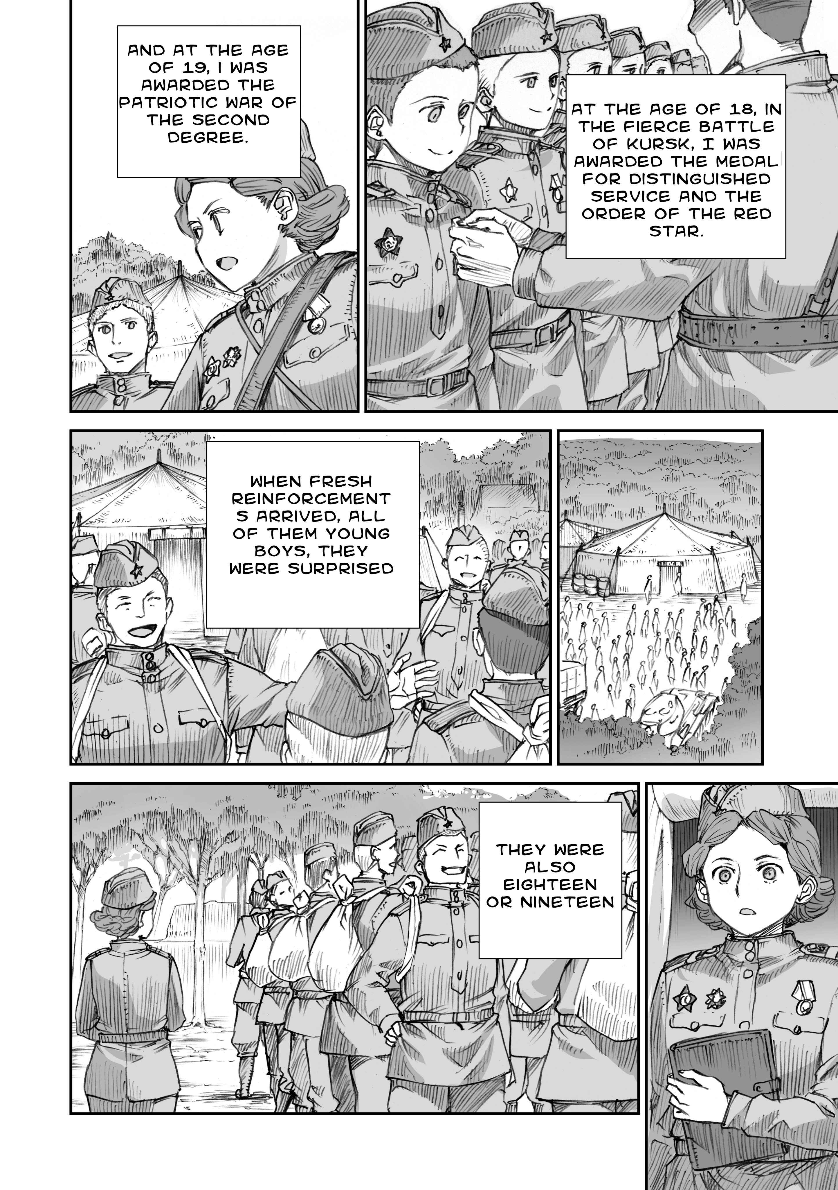 Sensou wa Onna no Kao wo Shiteinai Chapter 11.2 - Page 16
