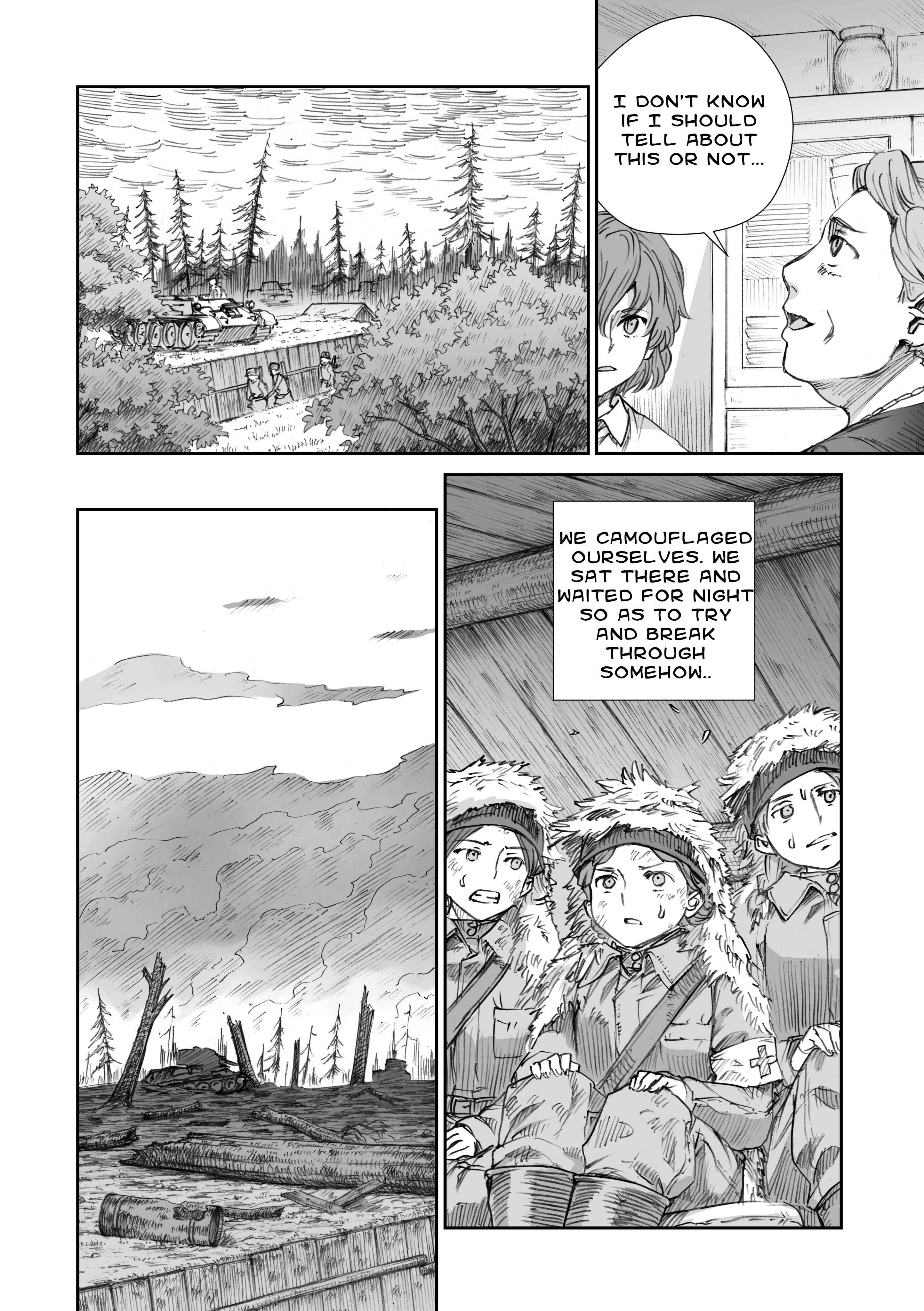 Sensou wa Onna no Kao wo Shiteinai Chapter 11.2 - Page 20