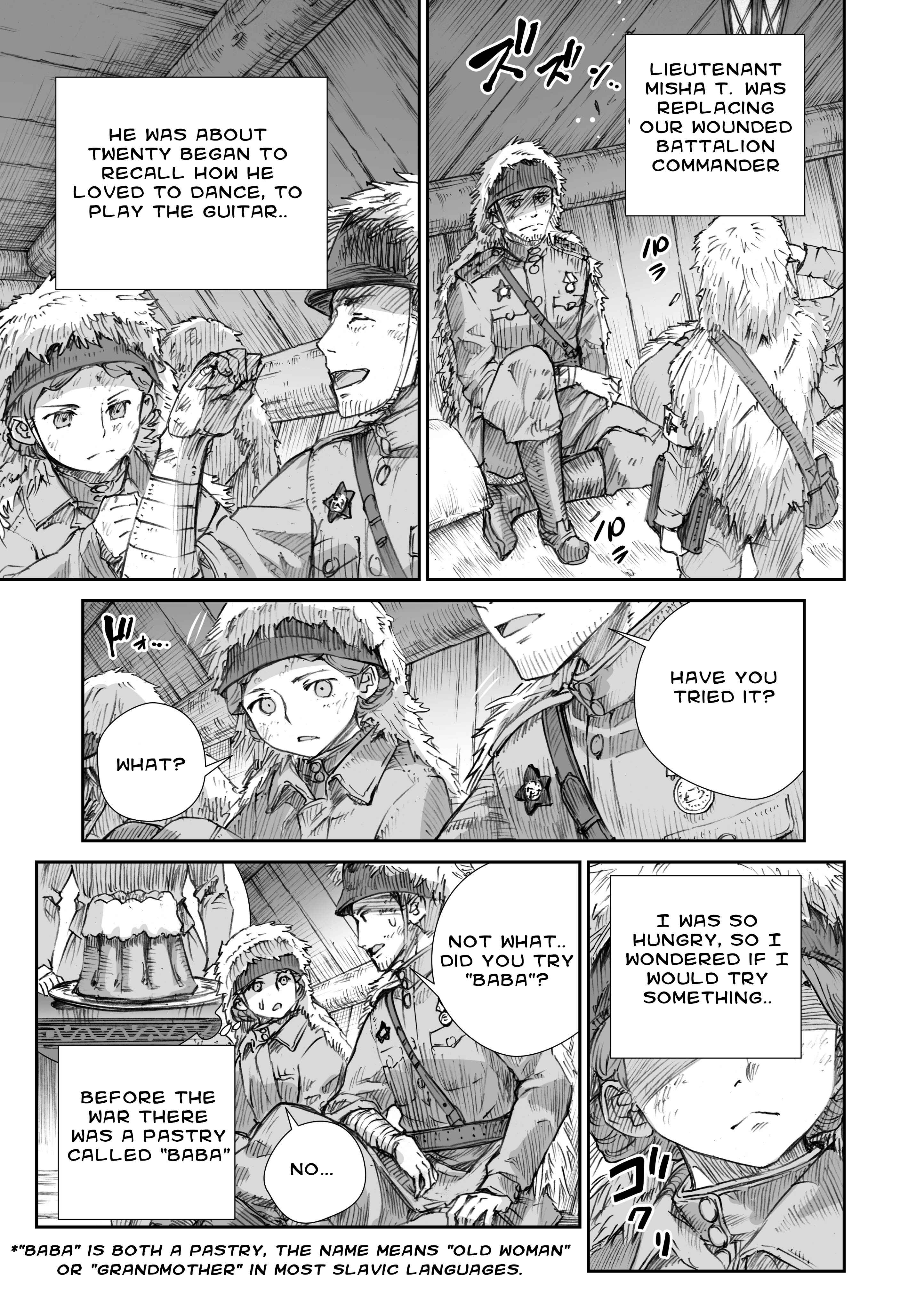 Sensou wa Onna no Kao wo Shiteinai Chapter 11.2 - Page 21