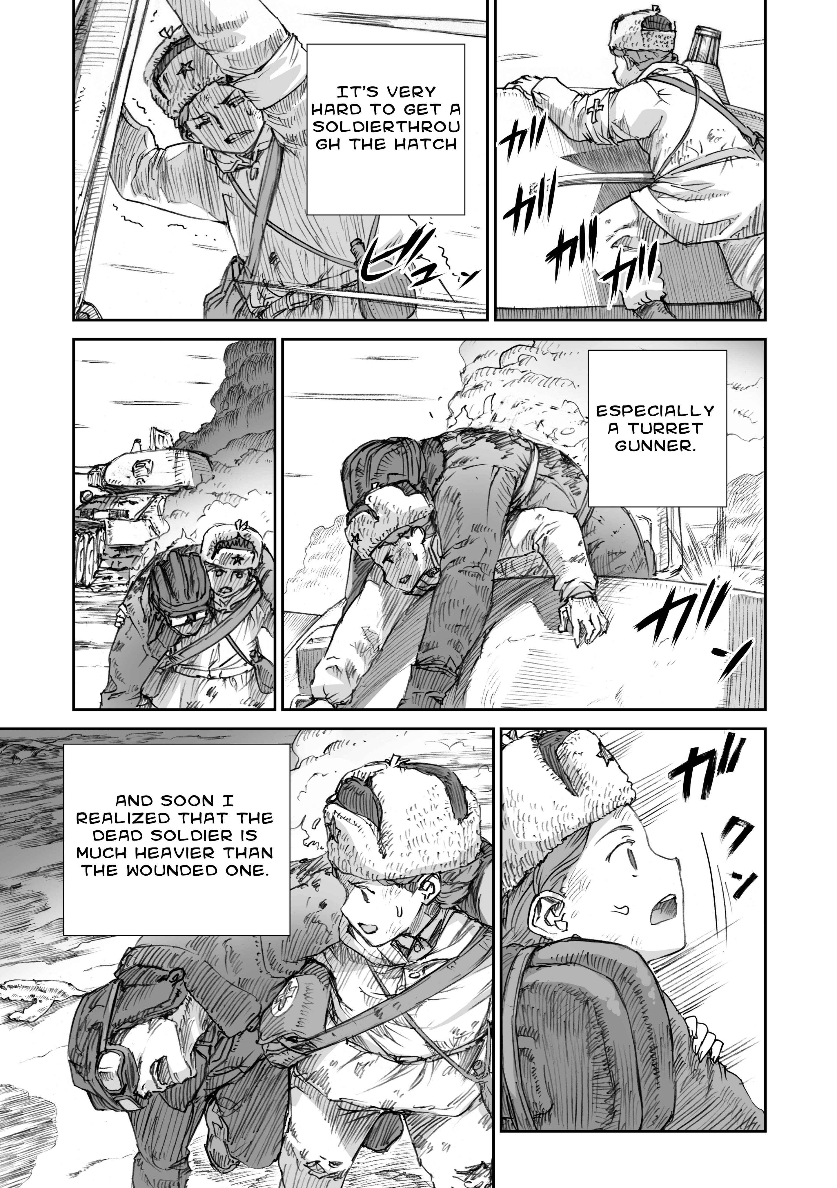 Sensou wa Onna no Kao wo Shiteinai Chapter 11.2 - Page 3