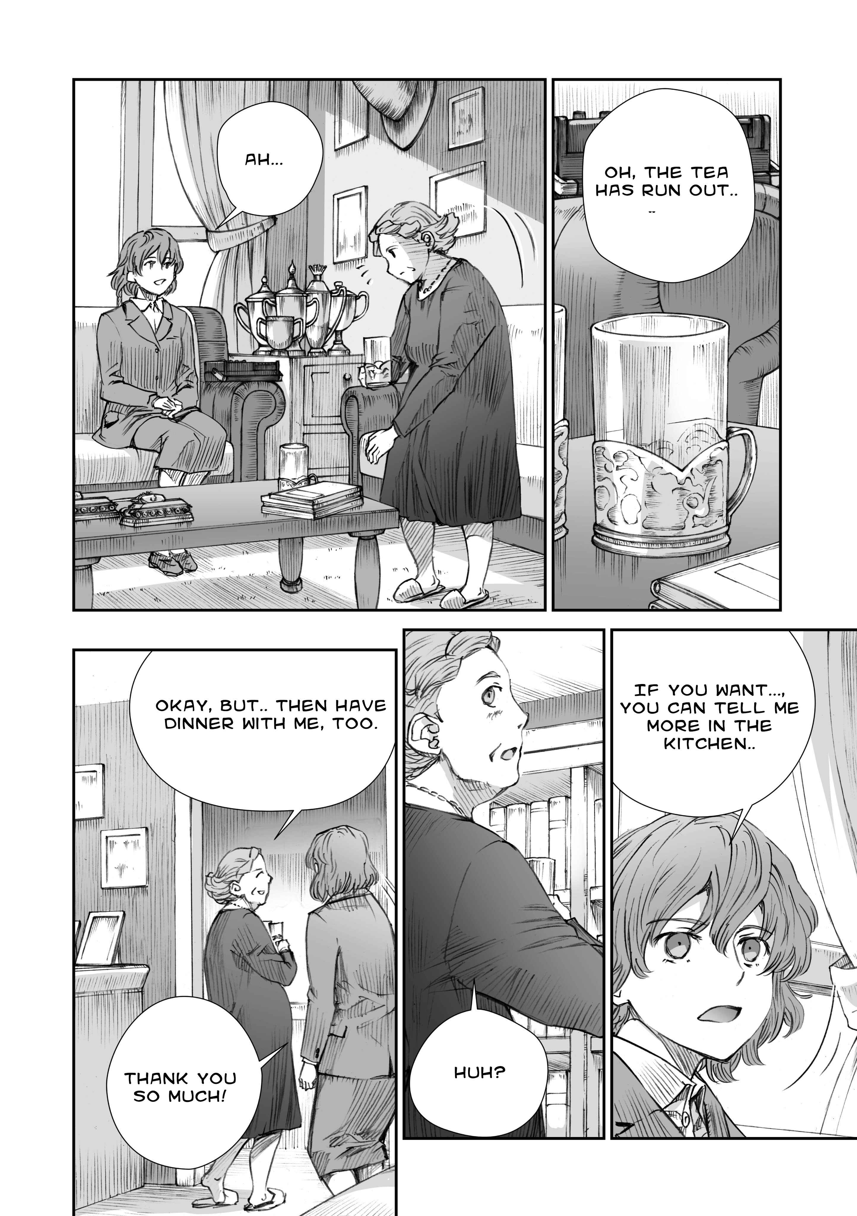 Sensou wa Onna no Kao wo Shiteinai Chapter 11.2 - Page 4