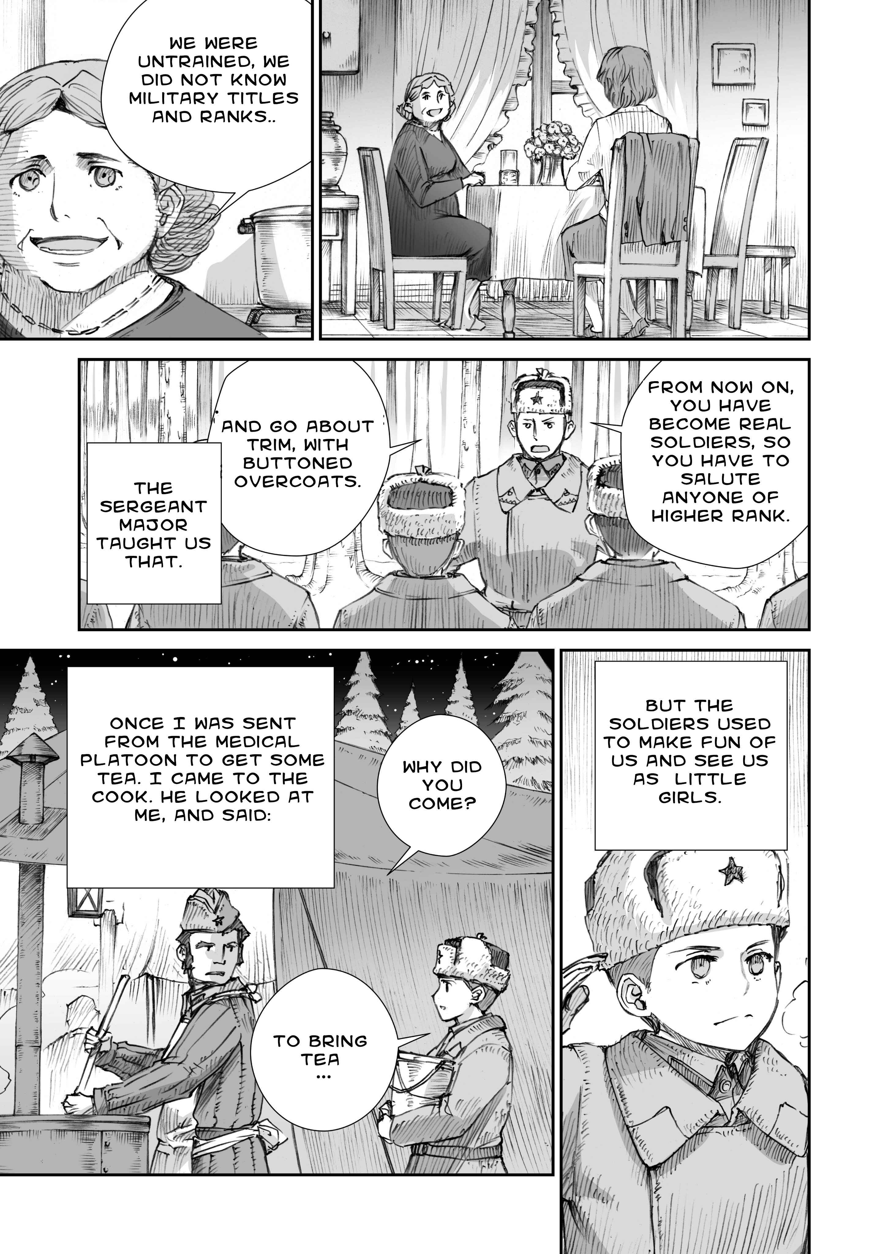 Sensou wa Onna no Kao wo Shiteinai Chapter 11.2 - Page 5