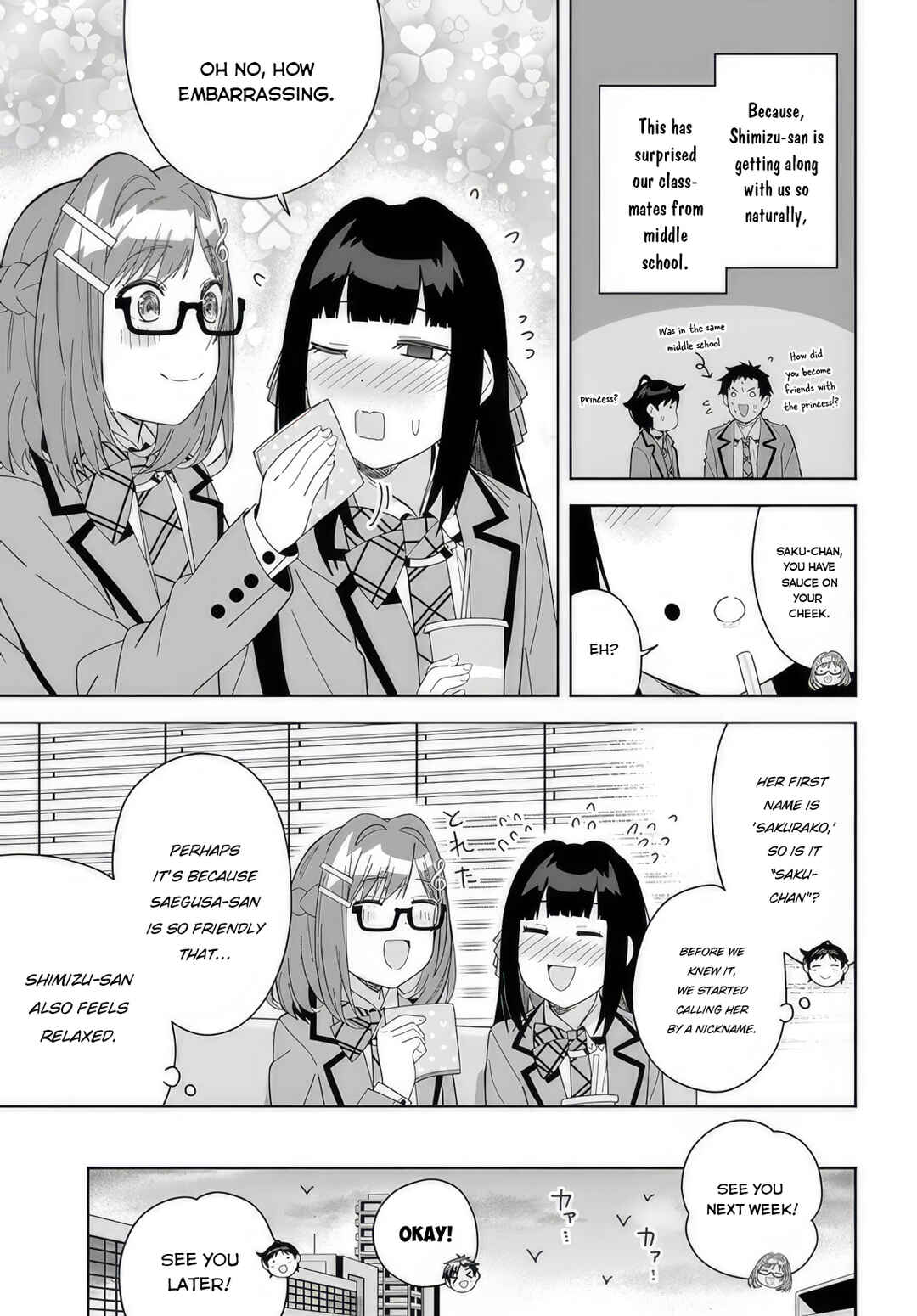 Classmate no Moto Idol ga, Tonikaku Kyodou Fushin nandesu. Chapter 8 - Page 23