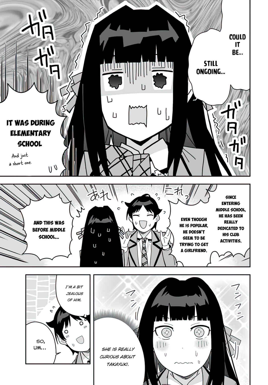 Classmate no Moto Idol ga, Tonikaku Kyodou Fushin nandesu. Chapter 8 - Page 27