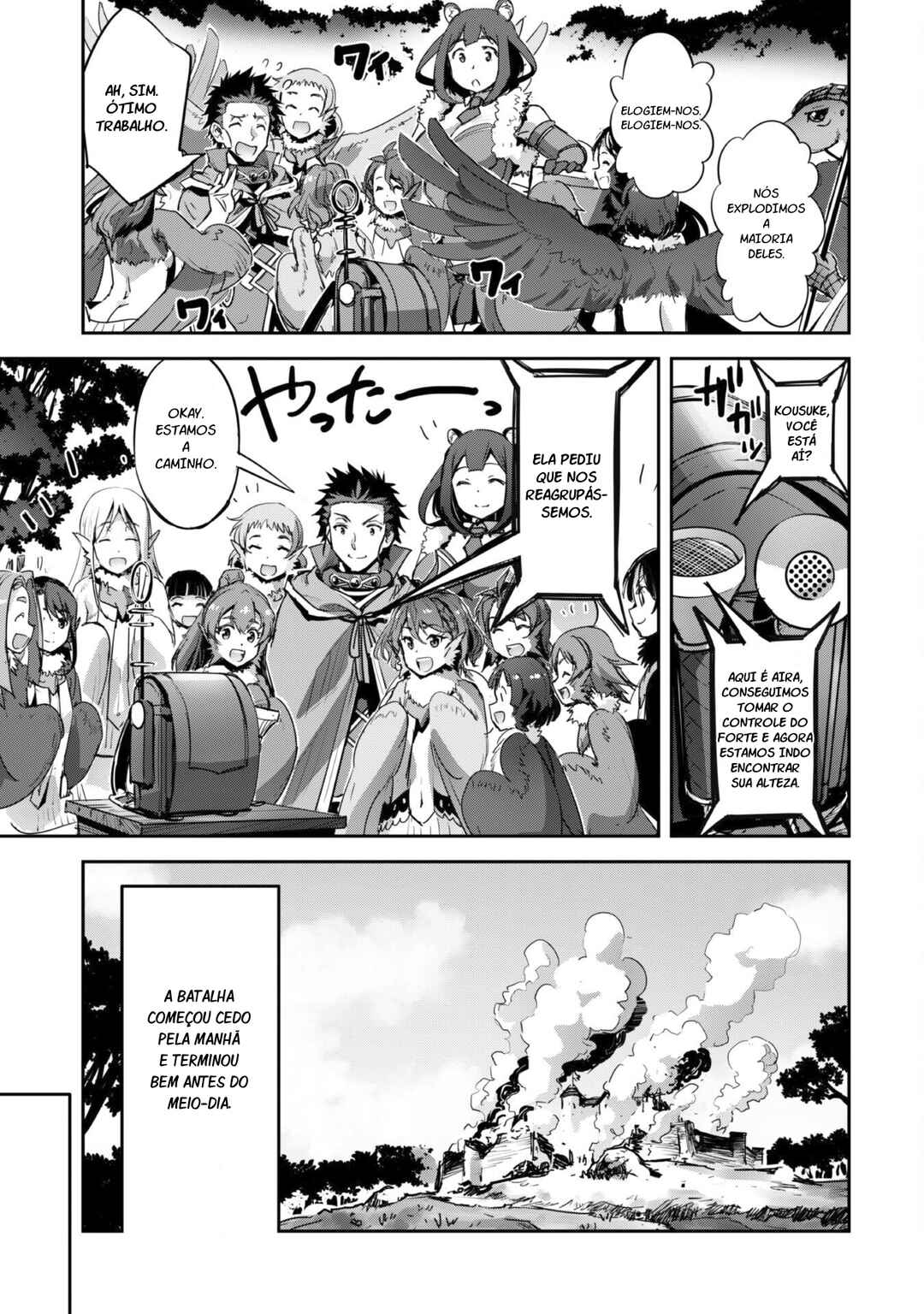 Goshujin-sama to Yuku Isekai Survival! Chapter 36 - Page 12
