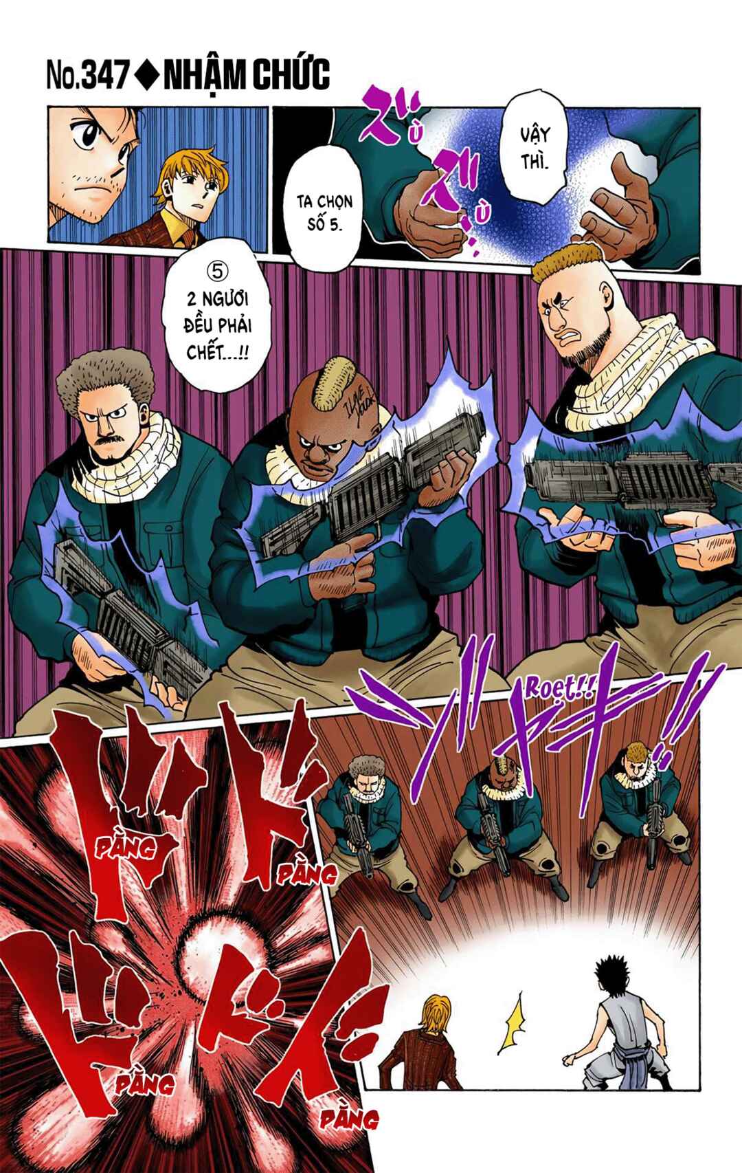 Hunter x Hunter (Official Colored) Chapter 347 - Page 1