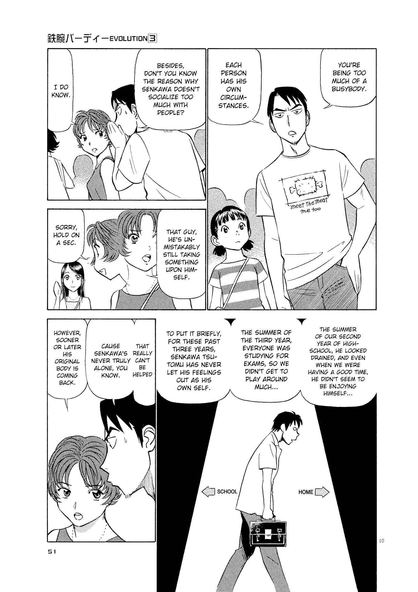 Tetsuwan Birdy Evolution Chapter 24 - Page 10
