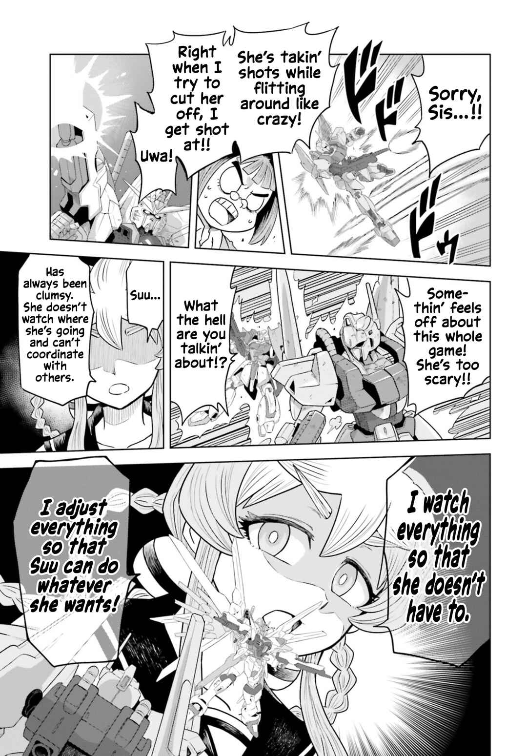 Mobile Suit Gundam EXVS - Girls on Extreme Chapter 1 - Page 26
